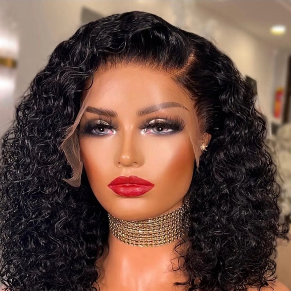 water wave 100% human hair lace